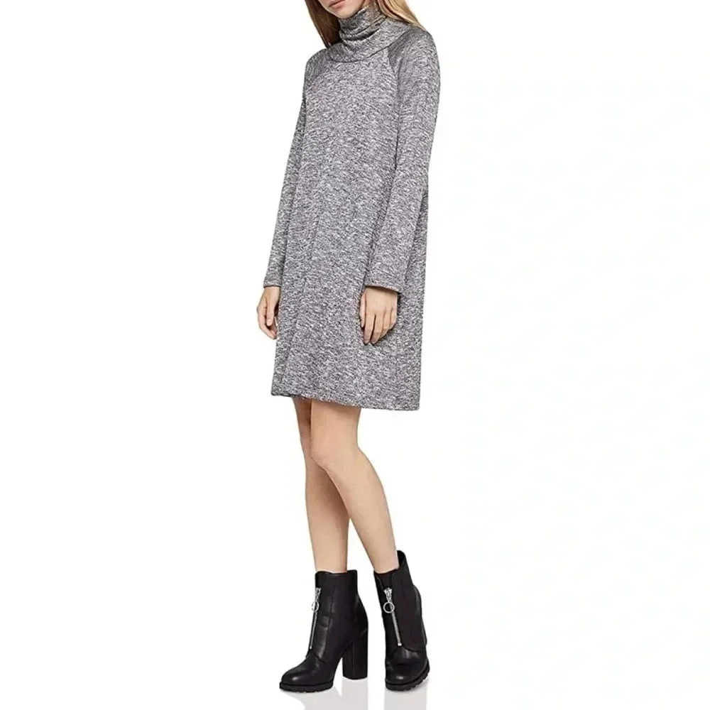 BCBGeneration Lightweight Gray Sweater Dress Size Small